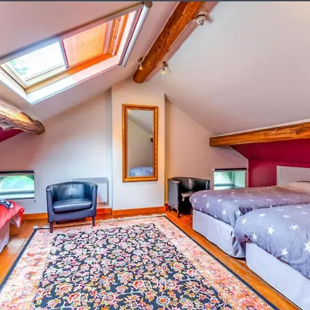 Ferienhaus Spacious Castle With Garden In Aywaille